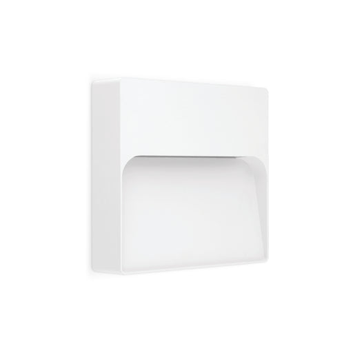 Intake Square Black | White Down Facing LED Outdoor Wall Light 2 Options - Lighting.co.za