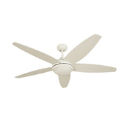 Lancer White 5 Blade Ceiling Fan - Lighting.co.za