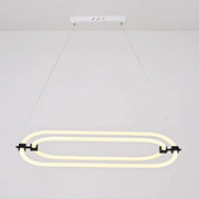 Zion Black and White Tube LED Pendant Light 2 Sizes - Lighting.co.za