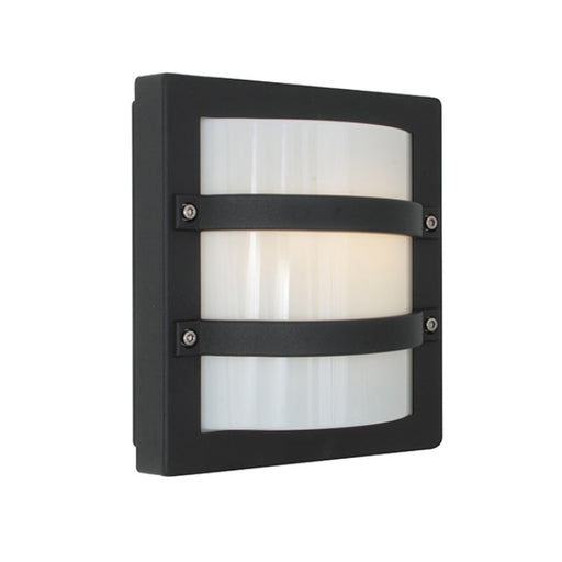 Largo Black or White Outdoor Wall Light - Lighting.co.za