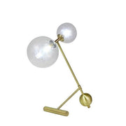 Liberty Gold And Clear Glass Table Lamp - Lamps - Lighting.co.za