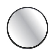 Amara Round Black Wall Mirror 4 Sizes - Lighting.co.za