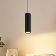 Helios Black Gold White Chrome Tube Pendant Light - Lighting.co.za