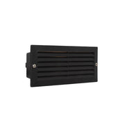 Louvre Black or White Grid Recessed Brick Step Light - Lighting.co.za