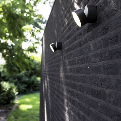 Trumpet Graphite Black 11 Watt LED Outdoor Wall Light - Lighting.co.za