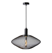 Sloan Black | Gold Wire Mesh Pendant Light - Lighting.co.za