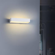 Mila White Up Down LED Wall Light 2 Sizes - Lighting.co.za
