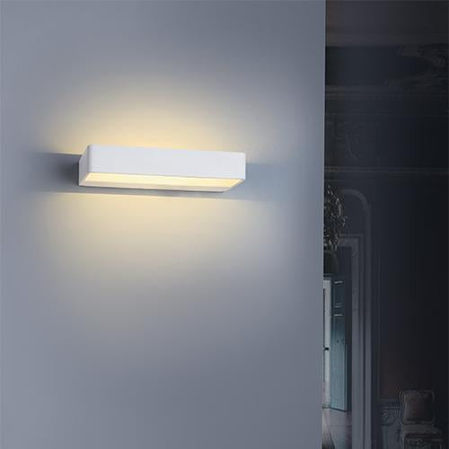 Mila White Up Down LED Wall Light 2 Sizes - Lighting.co.za