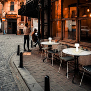 Montego LED Portable Black or White Rechargeable Table Lamp - Lighting.co.za