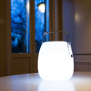 Mooni Opal Speaker Lantern With Clear Handle - Lighting.co.za