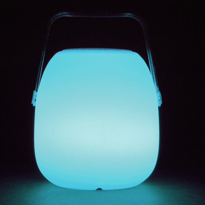 Mooni Opal Speaker Lantern With Clear Handle - Lighting.co.za