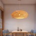 Neda Organic Shaped Rattan Pendant Light 2 Sizes - Lighting.co.za