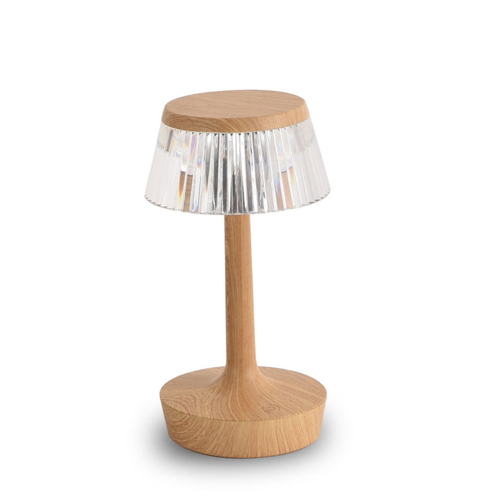 Ooh LaLa Gold | Chrome | Maple Rechargeable Table Lamp - Lighting.co.za