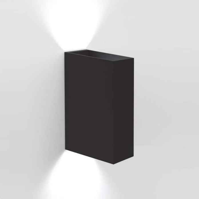 Razor Black | White Up Down LED Outdoor Wall Light 2 Options - Lighting.co.za