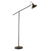 Anna Black | White | Grey Floor Lamp - Lighting.co.za
