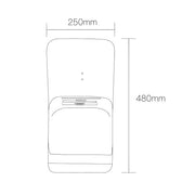 White Wall Mounted Hand Dryer - Lighting.co.za