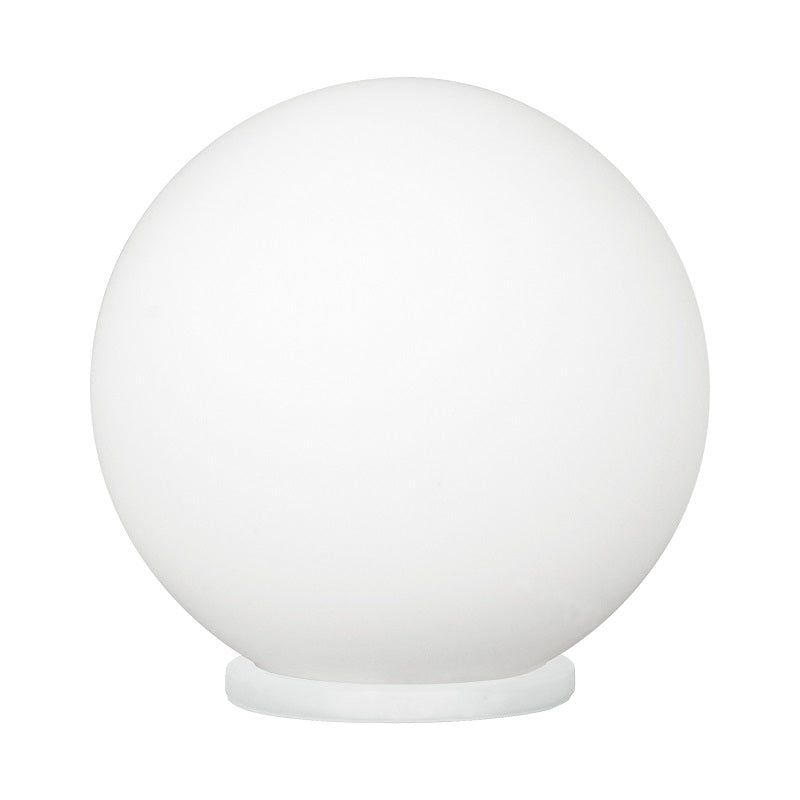 Rondo Frosted White Glass Table Lamp - Lighting.co.za