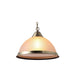 Canter Antique Brass and Opal Glass Industrial Pendant Light - Lighting.co.za