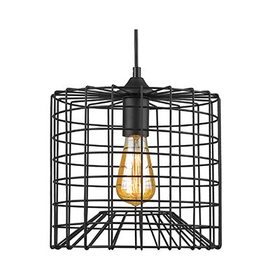 Cala Grid Drum Metal Shade Pendant Light - Lighting.co.za