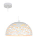 Floro White Facet Dome Pendant Light - Lighting.co.za