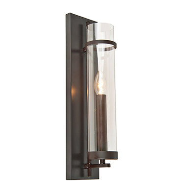 Alberto Clear Glass Flute Wall Light - Lighting.co.za