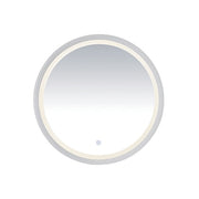 Aviana Round LED Bathroom Mirror Wall Light - Lighting.co.za