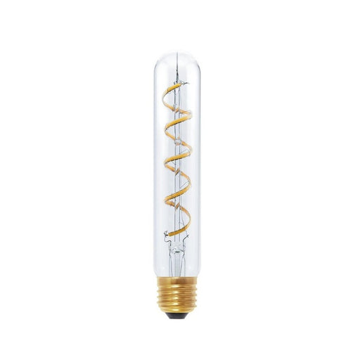 E27 T30 Short Spiral LED Filament Clear Bulb 4W 2200K Dim K - Lighting.co.za