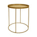 Orbit Nordic Round Metal Gold or Copper Side Table - Lighting.co.za