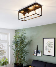 Silentina 1 | 2 | 3 Light Open Black Ceiling Light - Lighting.co.za