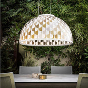 SLAMP Large Dome Suspension Orange LED Pendant Light - Lighting.co.za