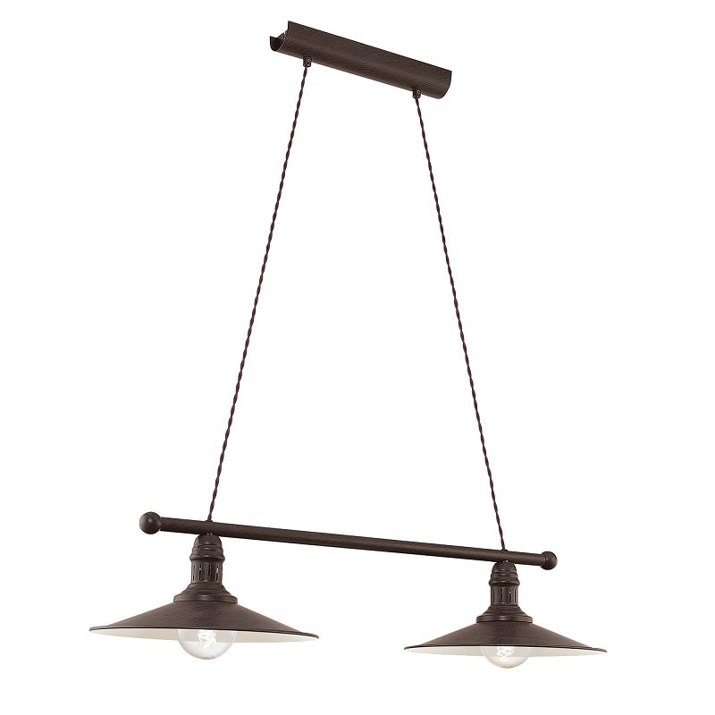 Stockbury Antique Brown Farmstyle Pendant Light - Lighting.co.za