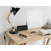 Louis Wood And Metal Table Lamp - Lighting.co.za