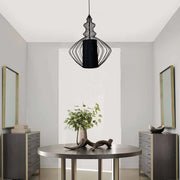 Tokyo 2 Black Wire Shade Pendant Light - Lighting.co.za
