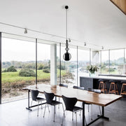 Tokyo 4 Long Black Wire Shade Pendant Light - Lighting.co.za