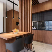 Torre Black | White GU10 Slim Flute Pendant Light 2 Sizes - Lighting.co.za