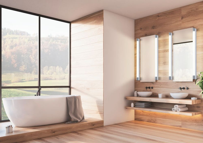 Tragacete LED Bathroom Mirror Wall Light 3 Sizes - Lighting.co.za