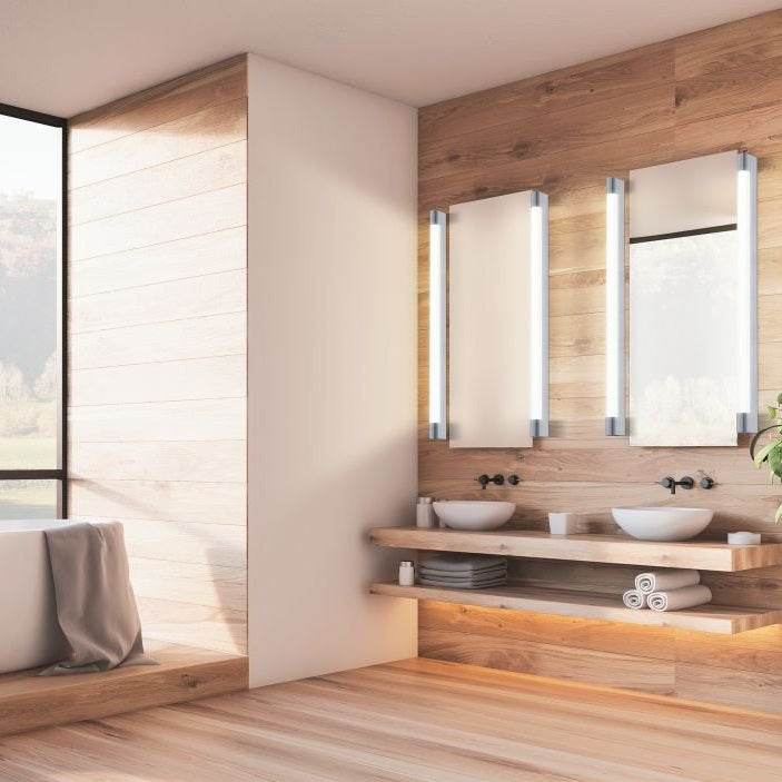 Tragacete LED Bathroom Mirror Wall Light 3 Sizes - Lighting.co.za