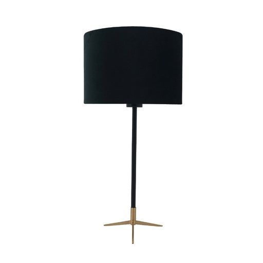 Trivoli Black and Brass Look Table Lamp - Lighting.co.za