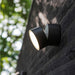 Trumpet Graphite Black 11 Watt LED Outdoor Wall Light - Lighting.co.za