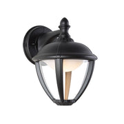 Unite Black Down Facing 9 Watt Led Outdoor Wall Light - Lighting.co.za