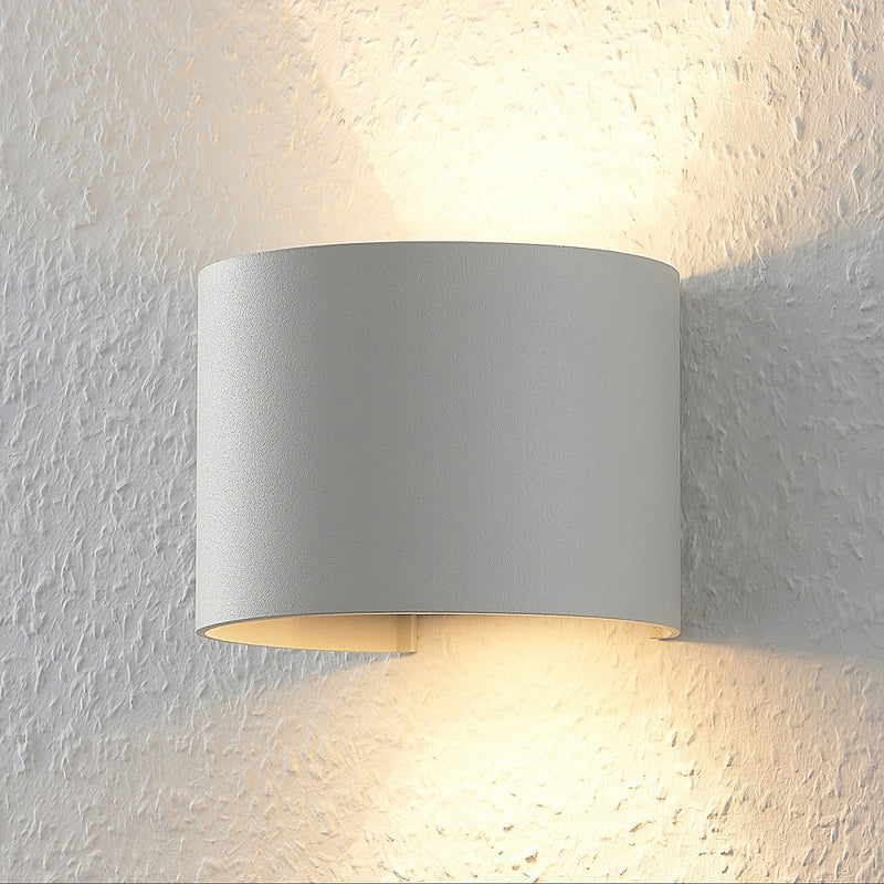 Udre 6W LED Round Up Down Adjustable Beam Outdoor Wall Light - Lighting.co.za