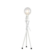 Luna Black or White tripod Table Lamp BASE ONLY - Lighting.co.za